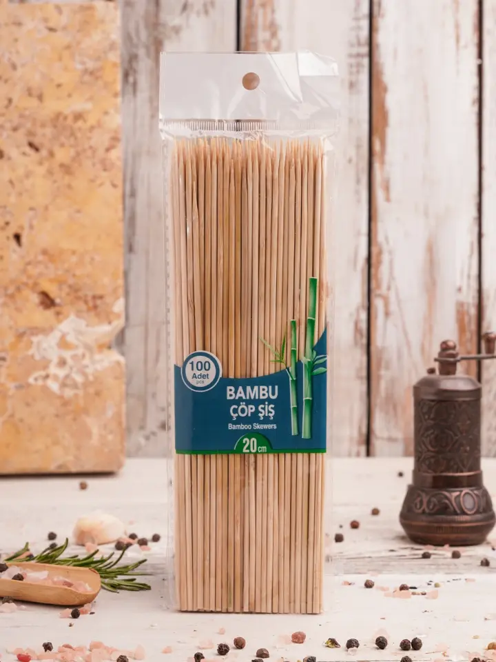 Bambu Çöp Şiş 20 cm